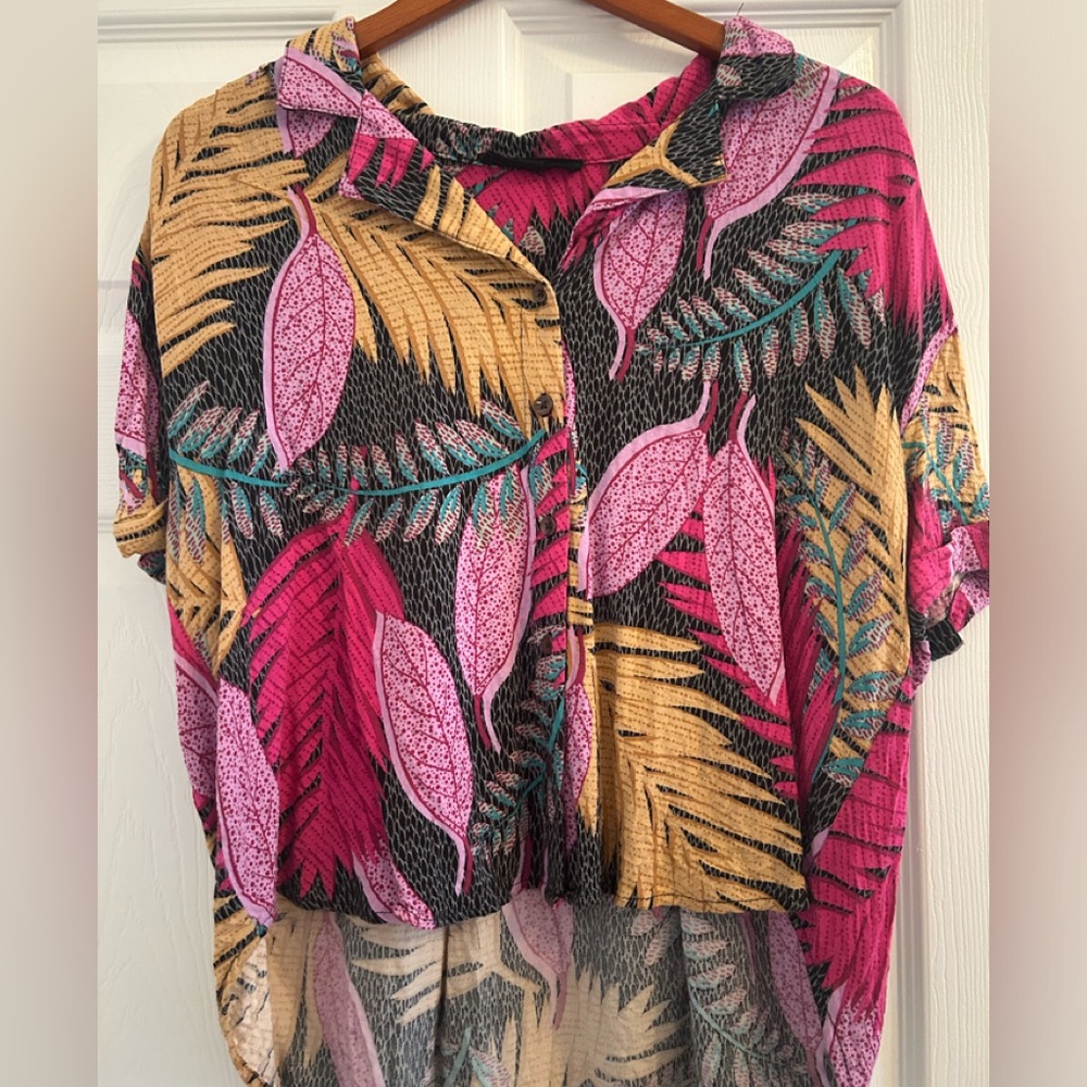 Jane Delancey multicolored top size XL